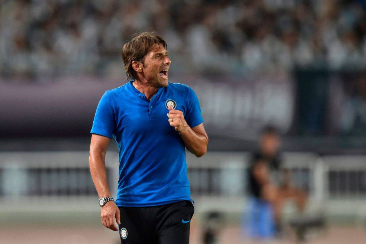 Antonio Conte sprona l'Inter