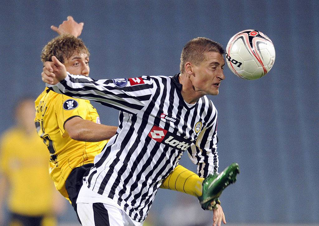 Borussia-Udinese sotto il diluvio