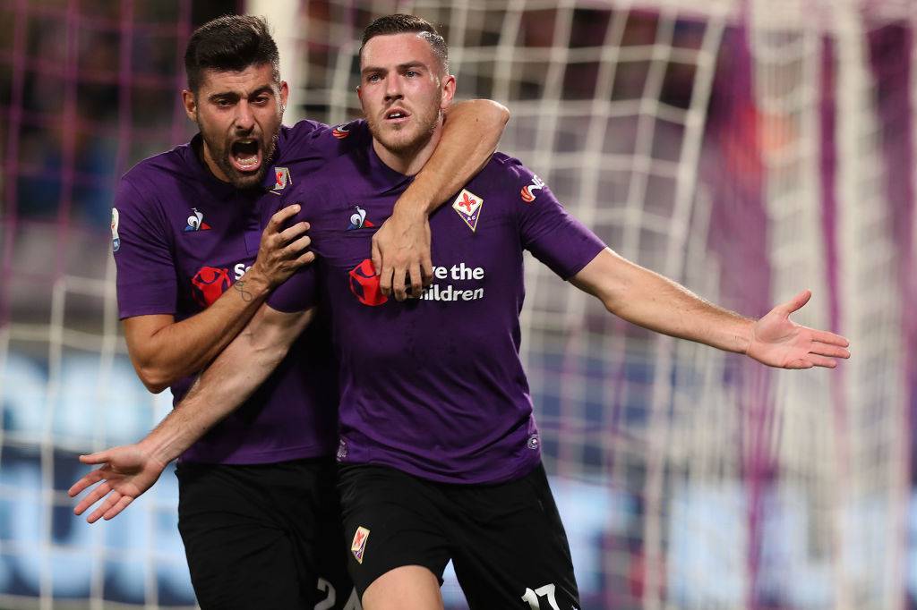 Veretout arriva a Roma