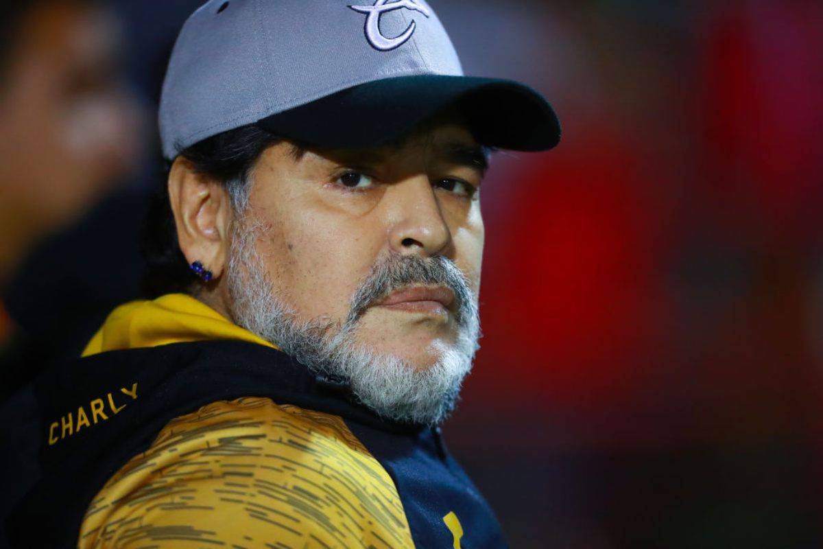 Maradona accoglie De Rossi