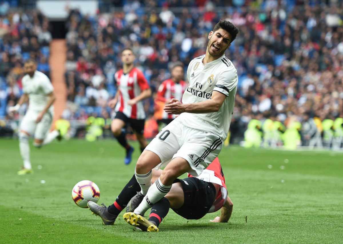 Marco Asensio infortunato