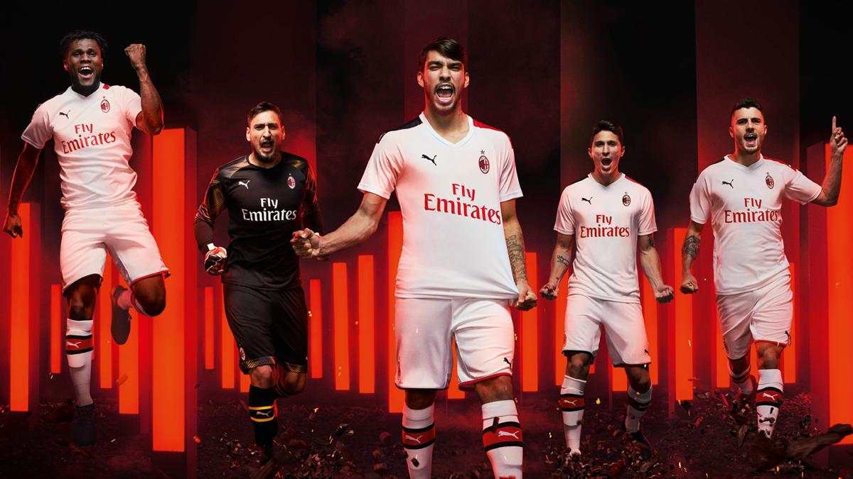 La seconda maglia del Milan