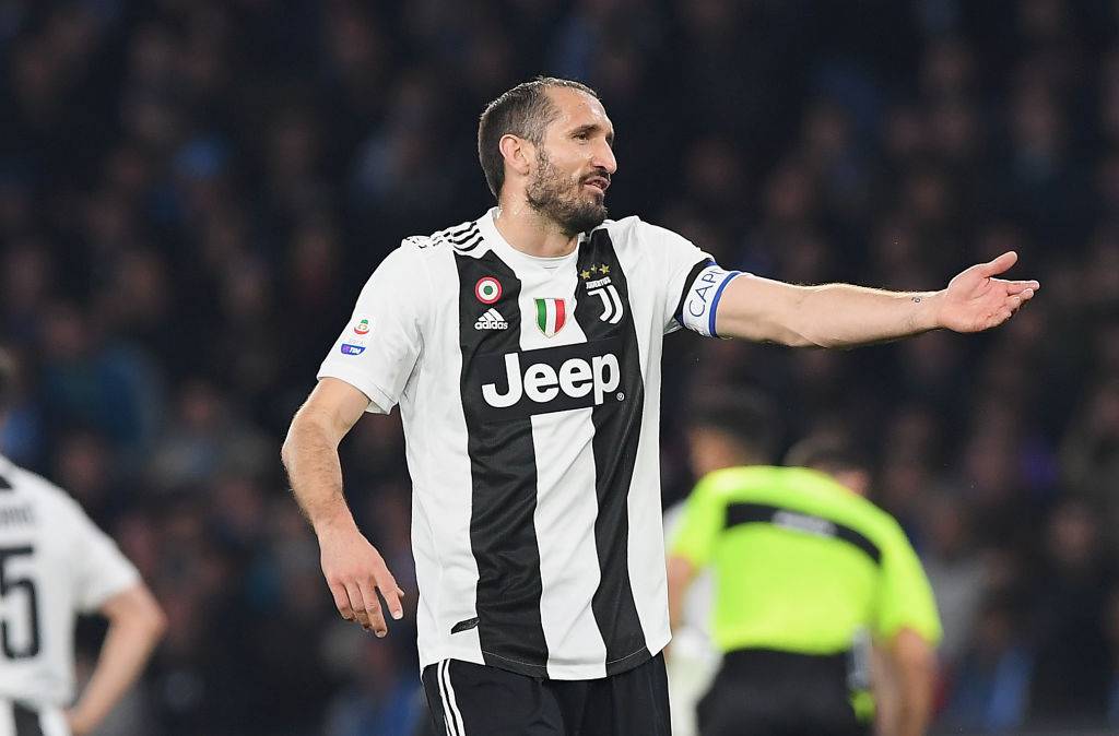 Giorgio Chiellini, infortunio al polpaccio