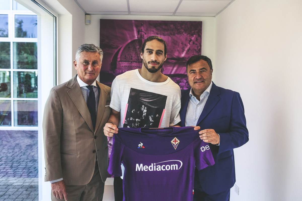 Caceres alla Fiorentina