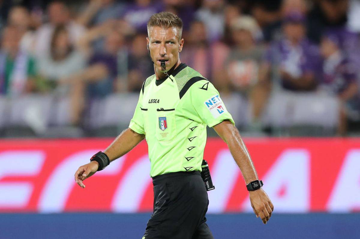 L'arbitro Davide Massa