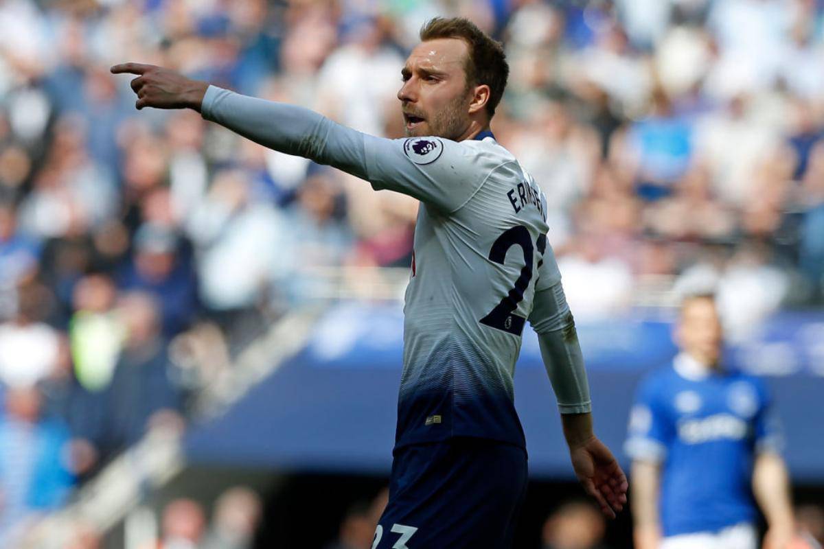 Eriksen rifiuta il Tottenham si libera a zero