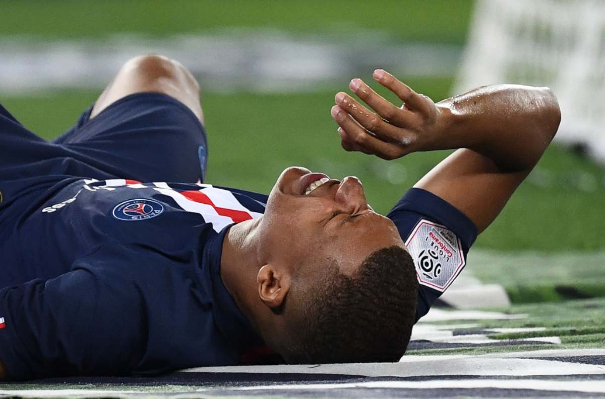 Mbappé infortunato per un mese