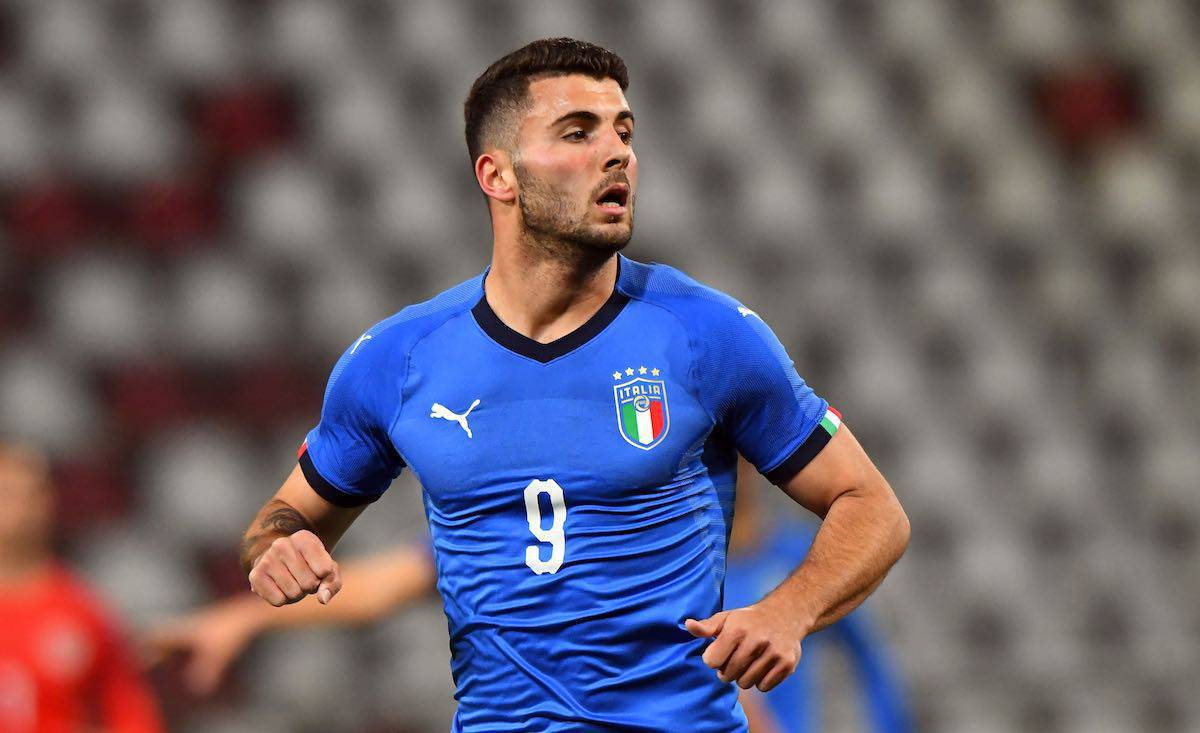 Patrik Cutrone prima della sfida tra Torino e Wolverhampton