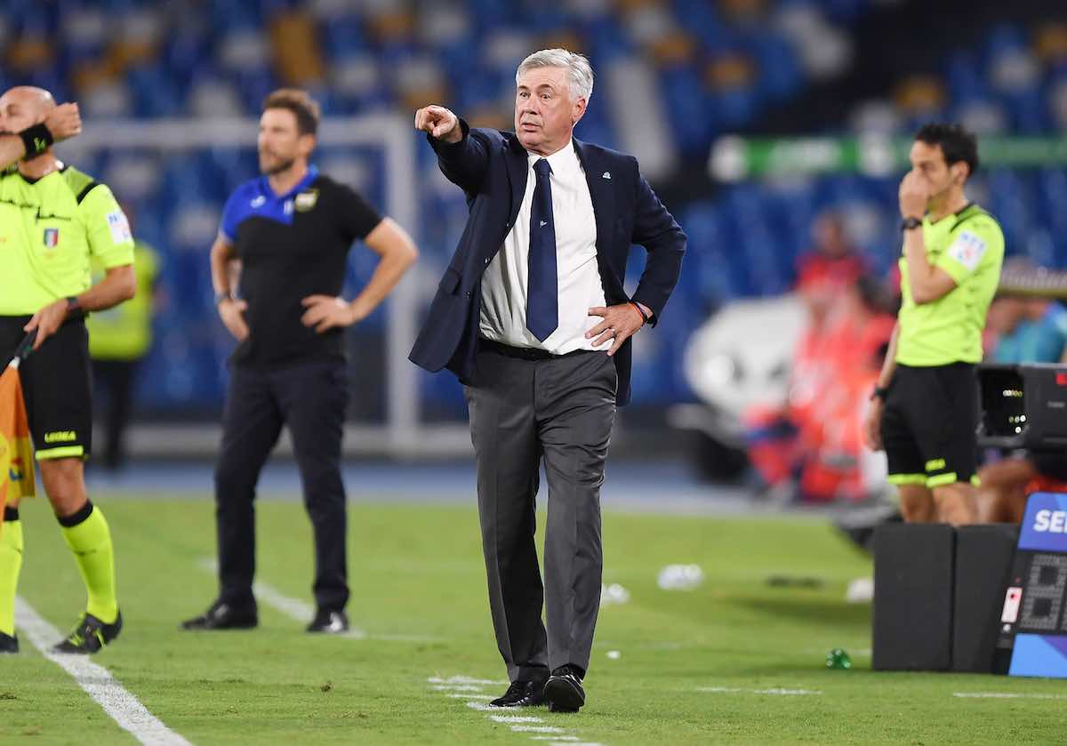 Napoli, le parole di Ancelotti