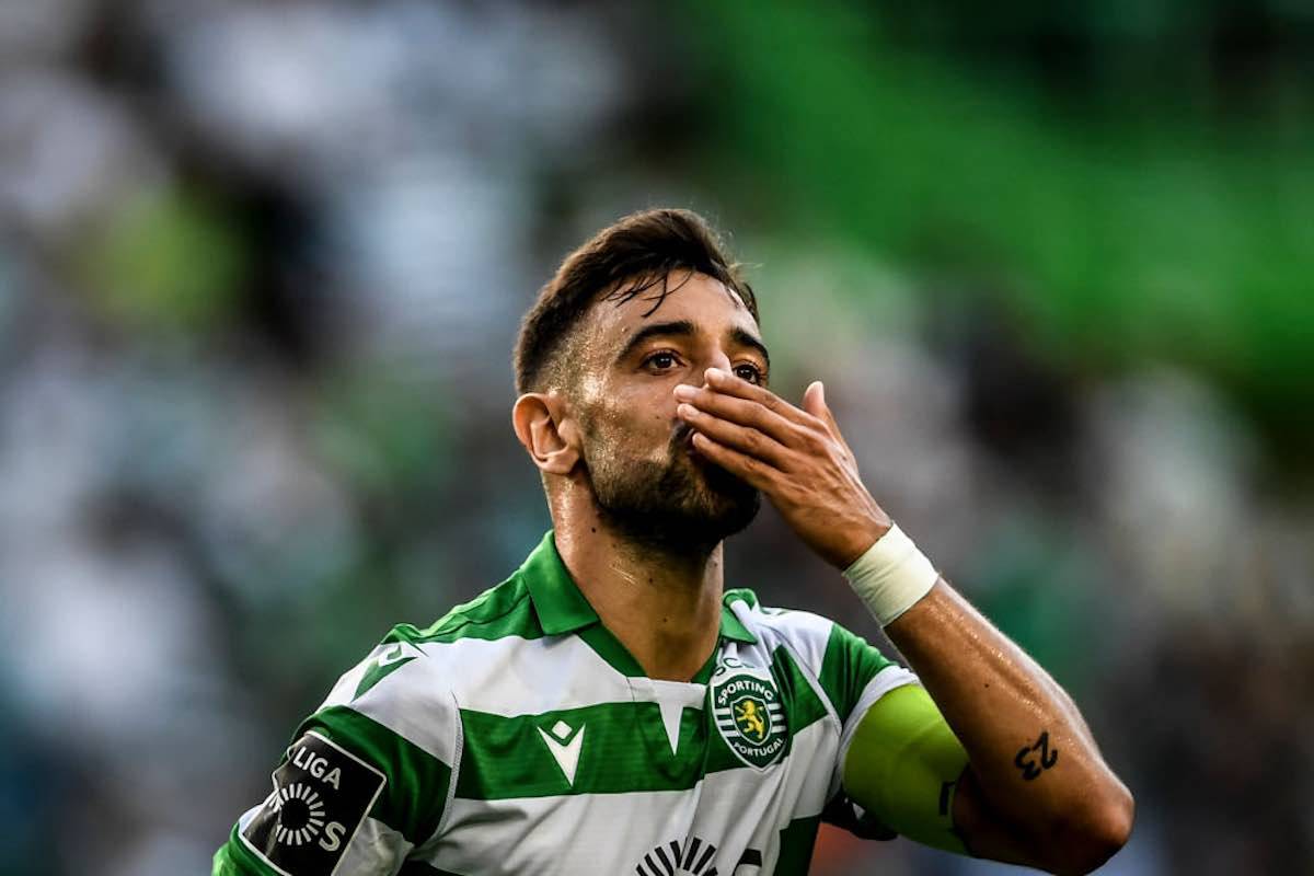 Bruno Fernandes è un giocatore del Manchester United