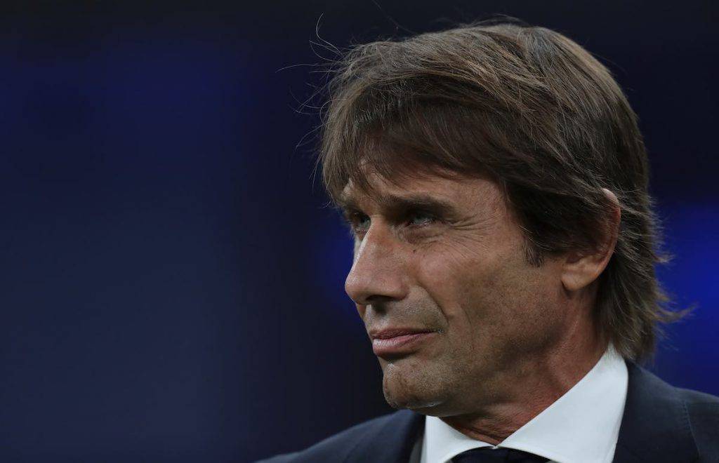 Conte nel post partita con la Samp