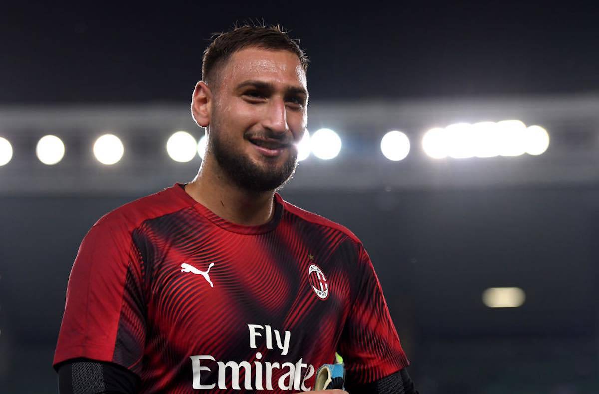 Milan le parole di Donnarumma