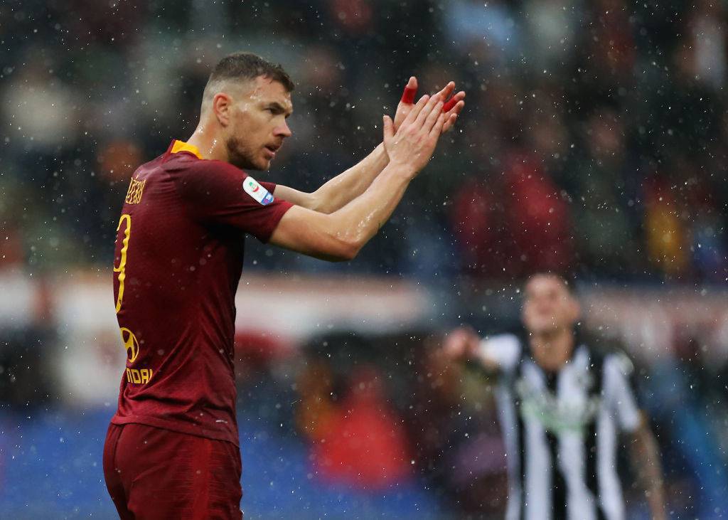 Edin Dzeko il più pagato della Roma