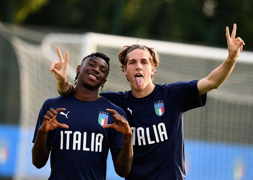 Moise Kean e Niccolò Zaniolo