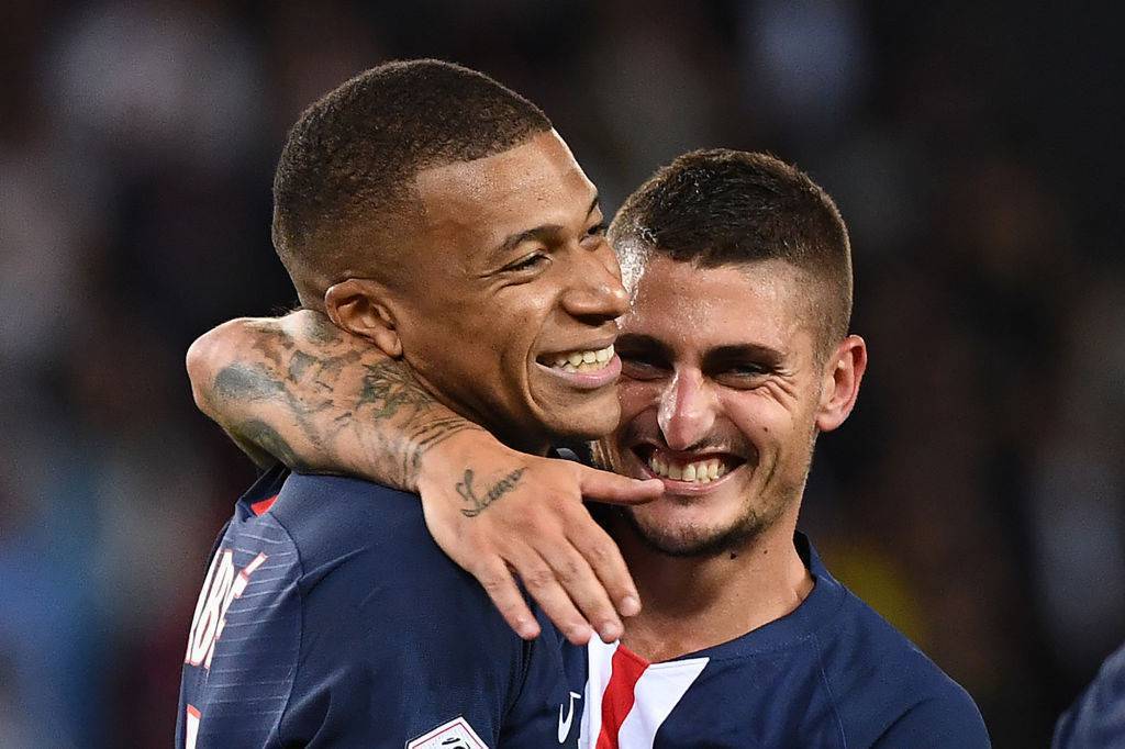 Verratti accoglie Icardi al PSG