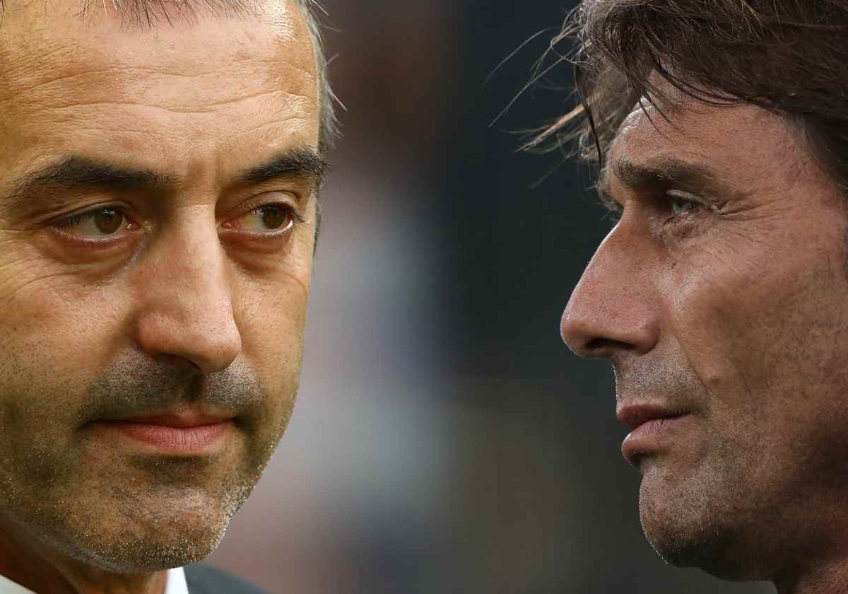 Giampaolo e Conte, allenatori di Milan e Inter