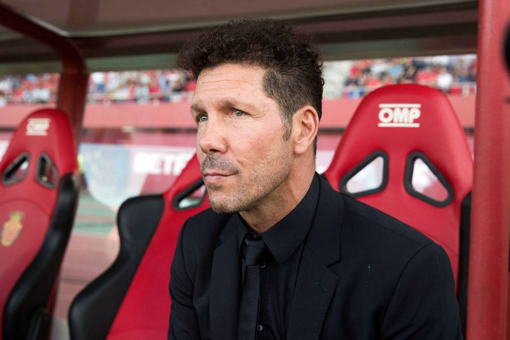 Diego Simeone in conferenza stampa