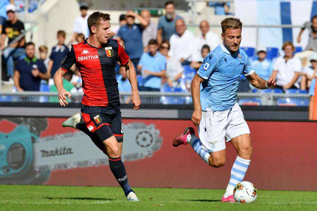 lazio genoa immobile abbraccia inzaghi