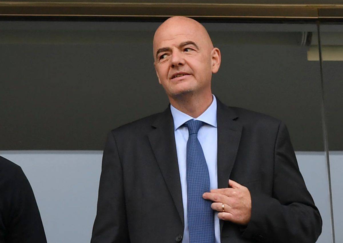 Infantino, il messaggio di speranza sul ritorno del calcio 