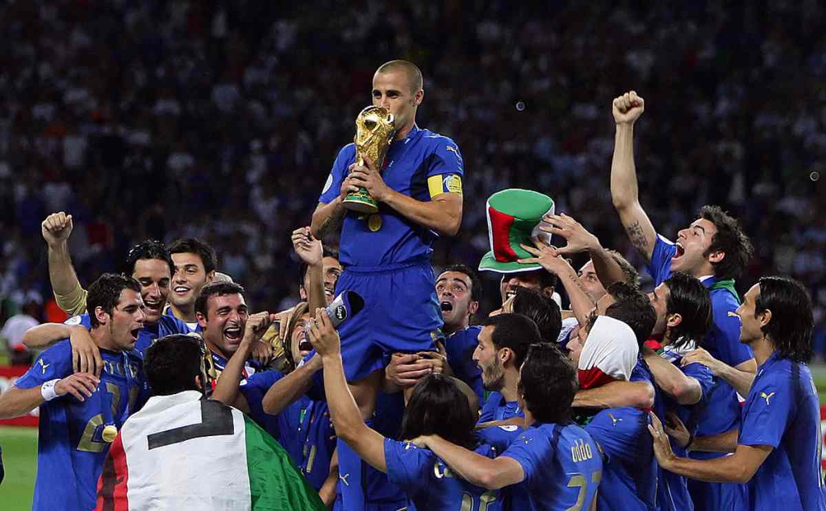 Italia Campione del Mondo in campo