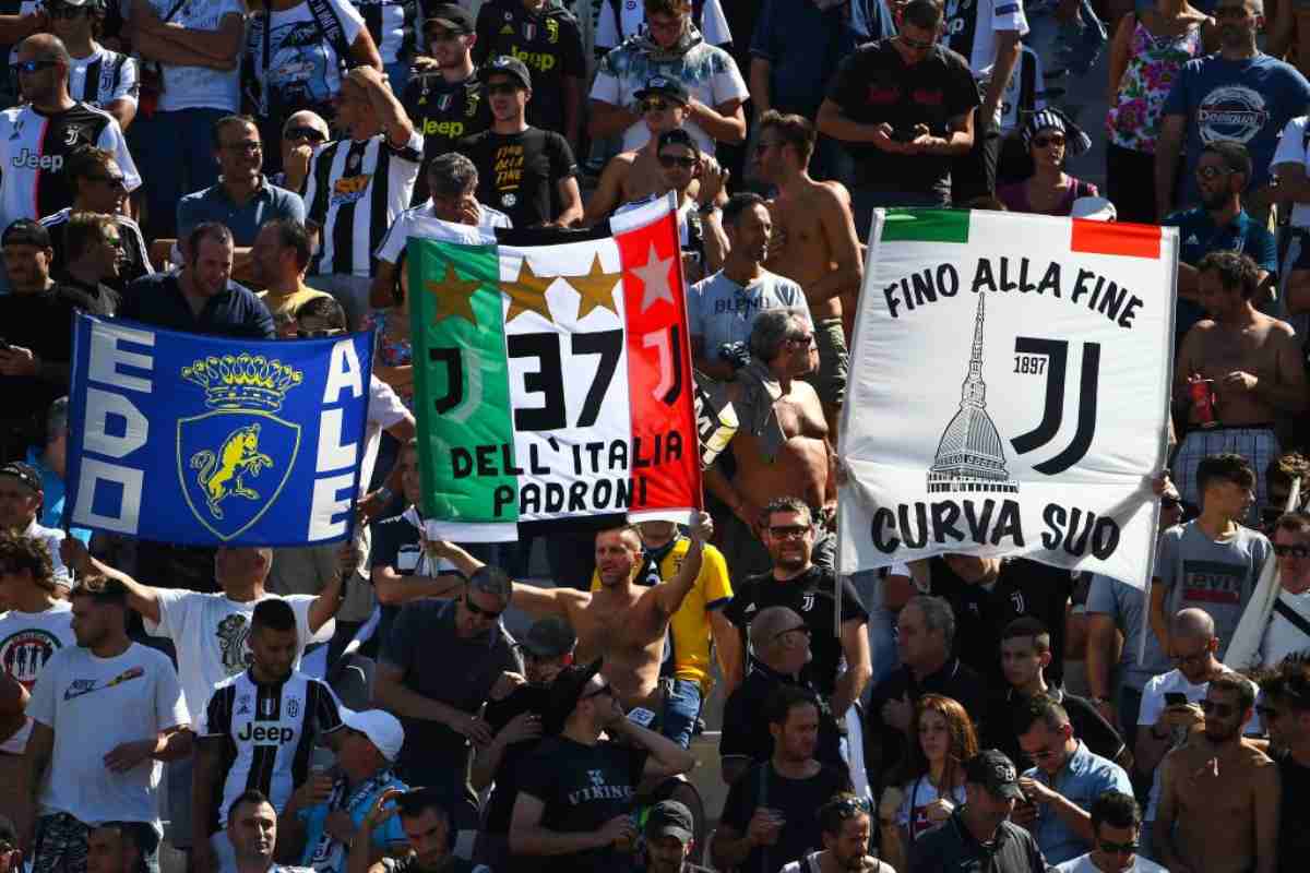 Juventus, contro il Verona sciopero degli ultras