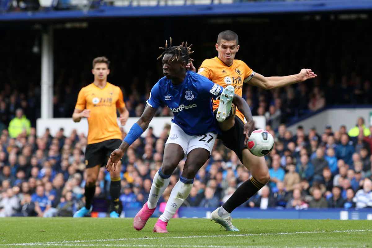 Everton Wolverhampton 3-2 Kean e Cutrone titolari