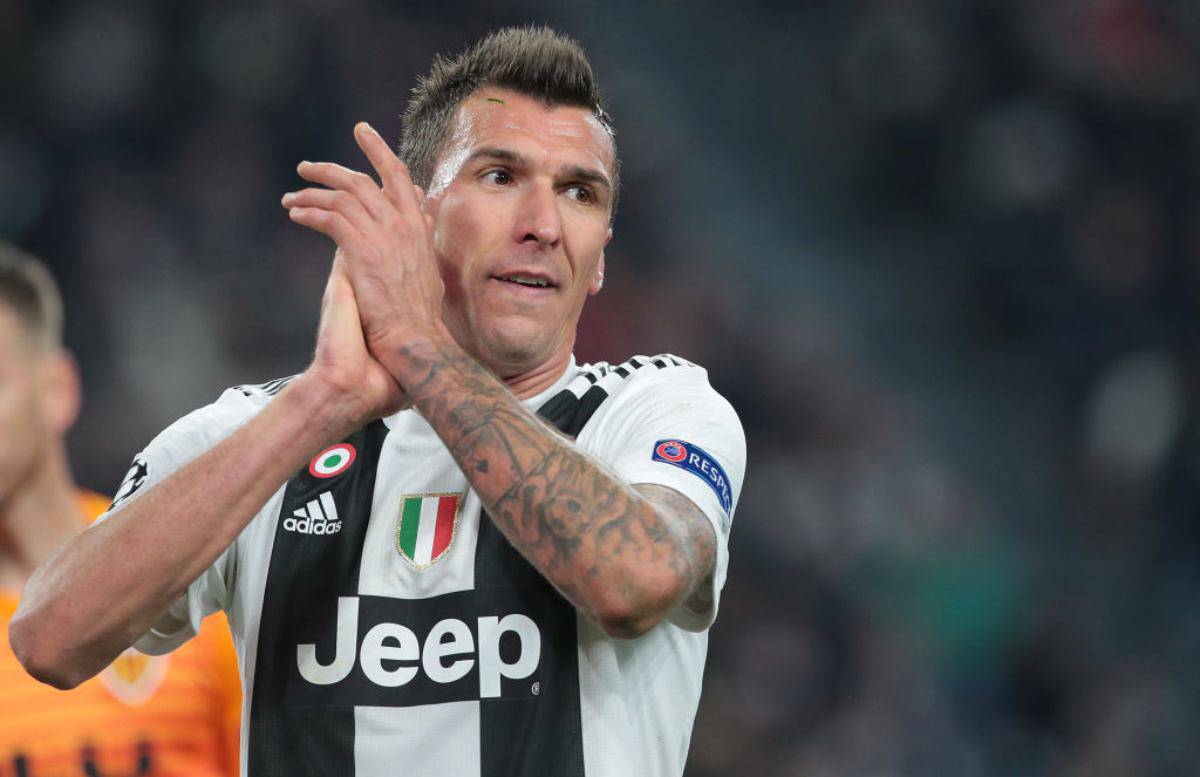 Mandzukic in uscita dalla Juve