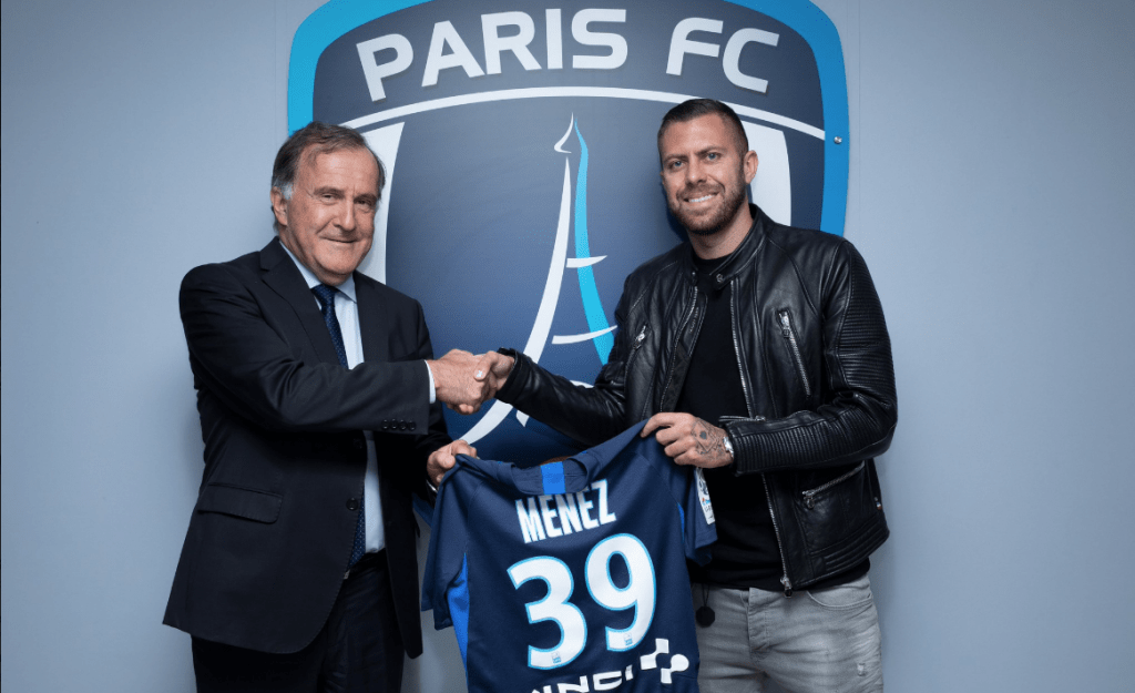 Menez torna in Francia: ufficiale al Paris FC