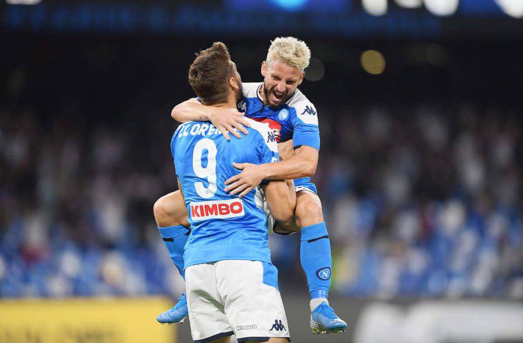 Napoli Samp, decisivo Mertens