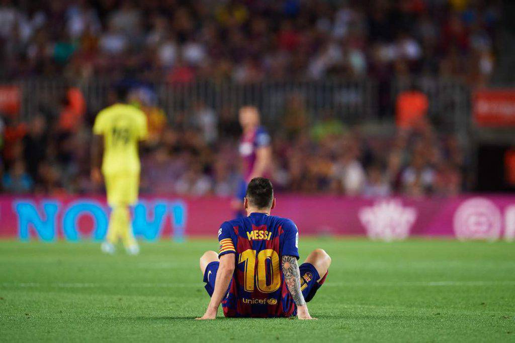 Problema muscolare per Messi