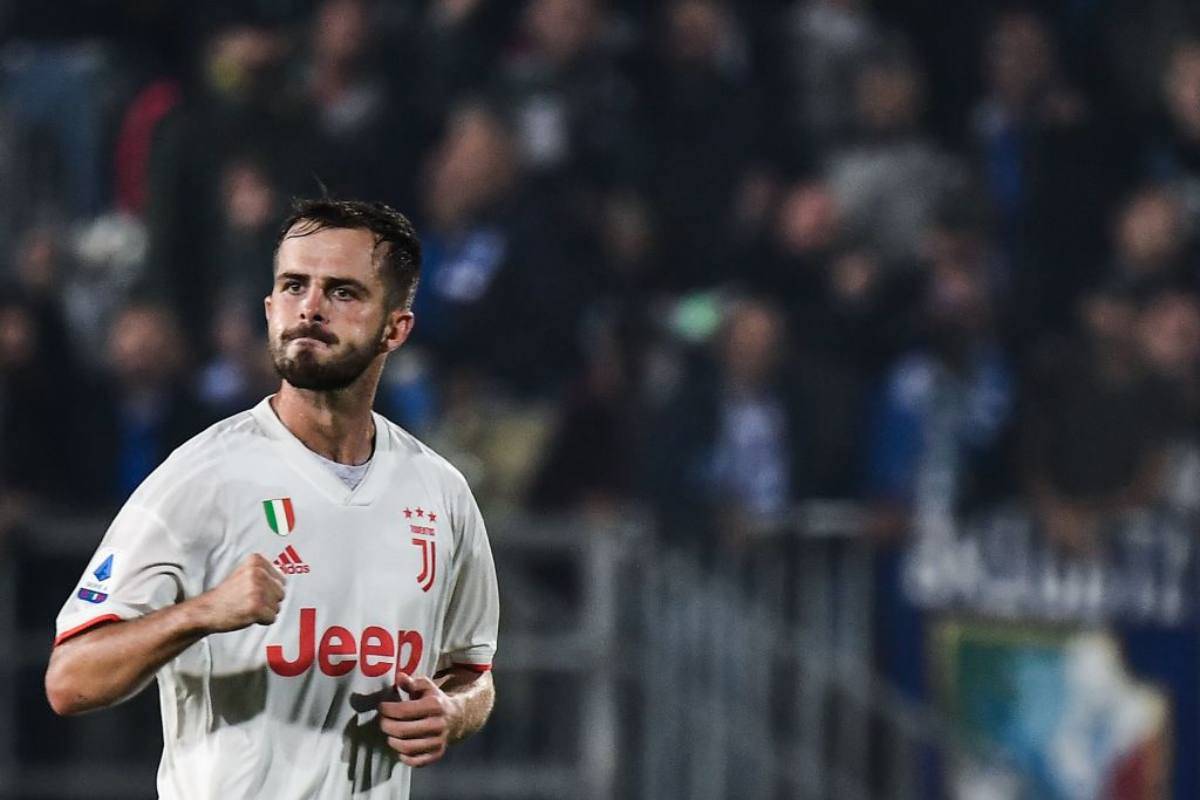 Miralem Pjanic, uno dei giocatori che ha lasciato l'Italia 