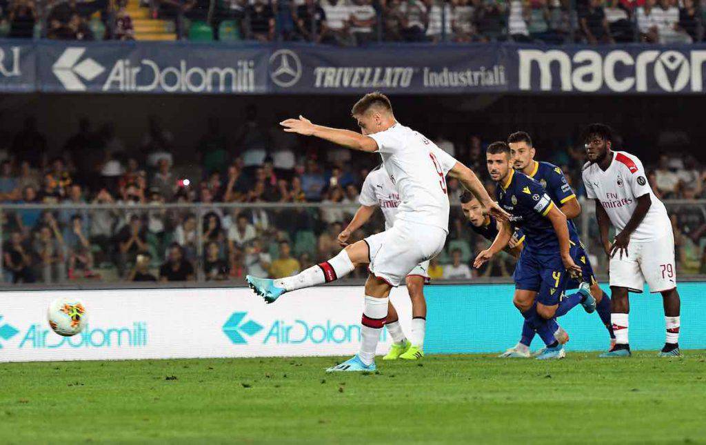 Piatek, gol decisivo su rigore