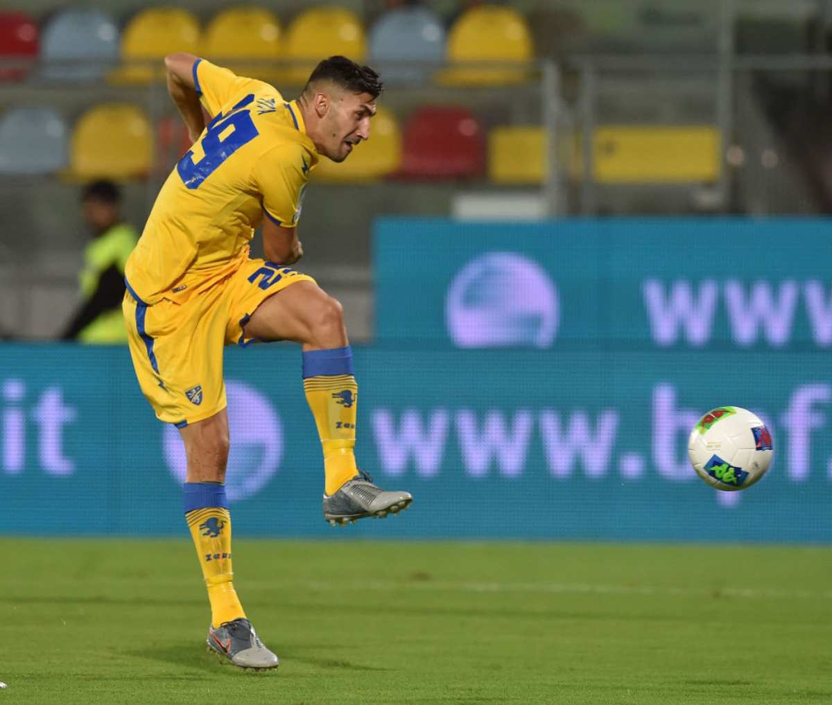 Marcello Trotta cerca il primo gol con il Frosinone 