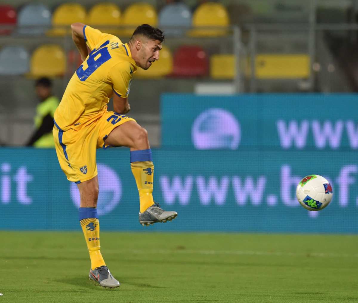 Marcello Trotta cerca il primo gol con il Frosinone 