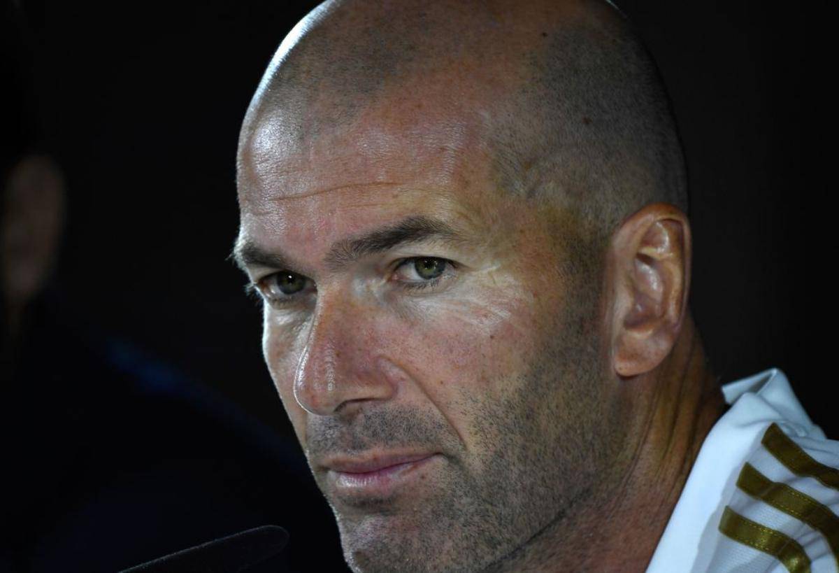 Zinedine Zidane conferenza stampa