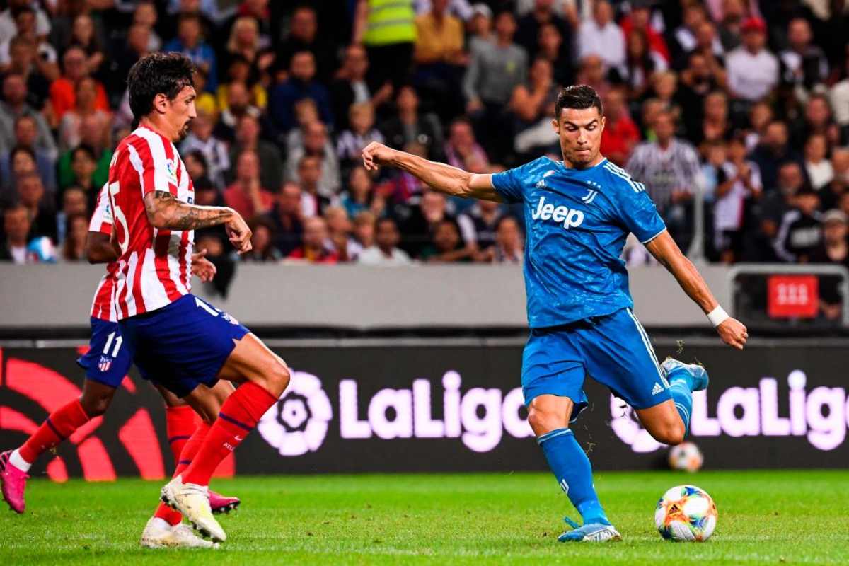 Cristiano Ronaldo protagonista in Atletico Madrid-Juve