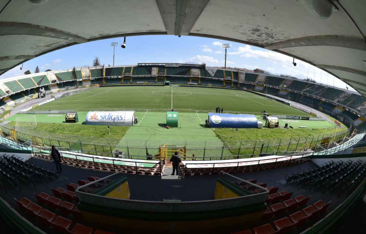 Lo stadio di Avellino