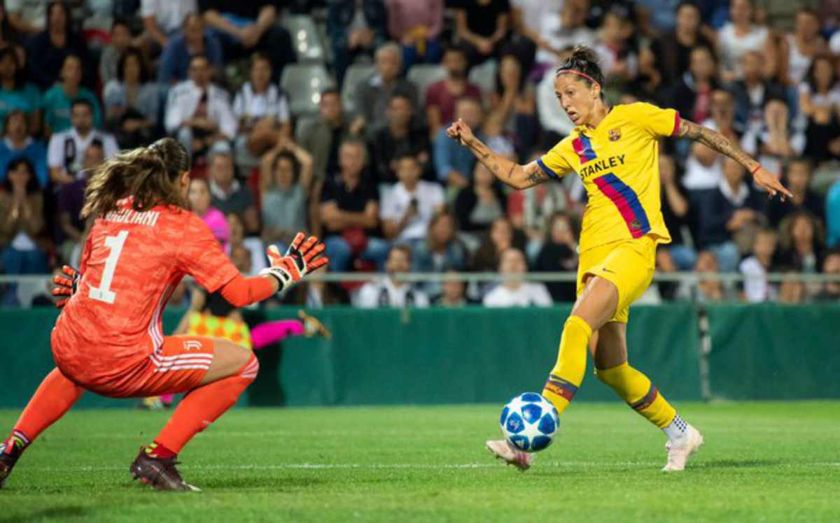 Champions League donne: il gol di Alexia del Barcellona contro la Juventus