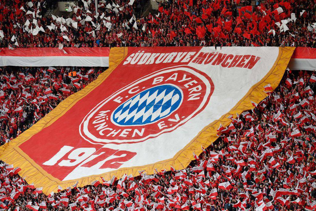 I tifosi del Bayern Monaco