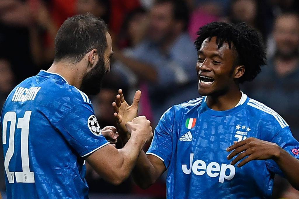 Cuadrado e Higuain