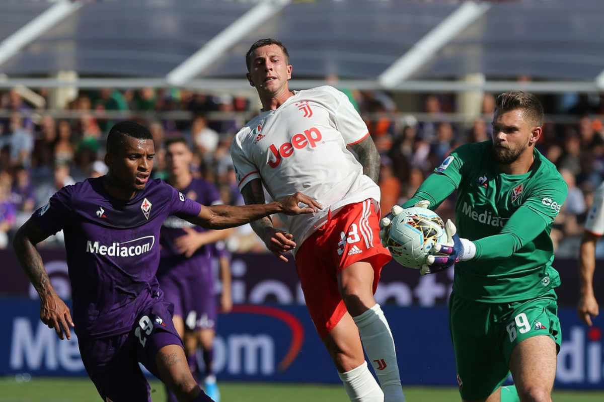 Fiorentina-Juventus 0-0 nell'anticipo di Serie A