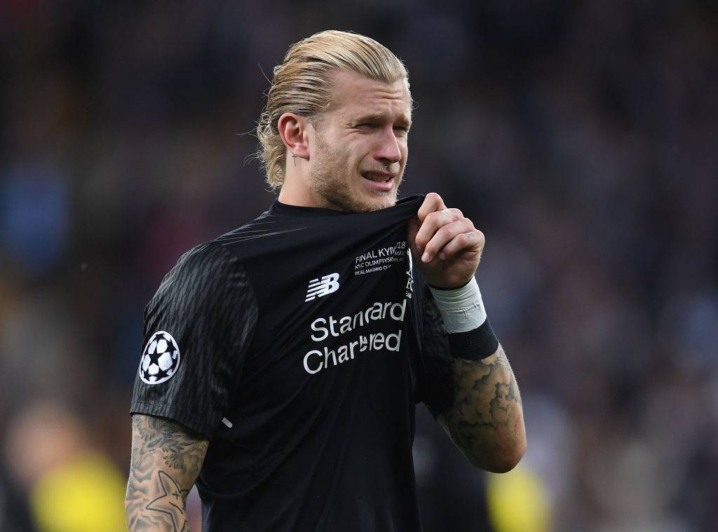 Loris Karius piange dopo la disastrosa finale di Champions League