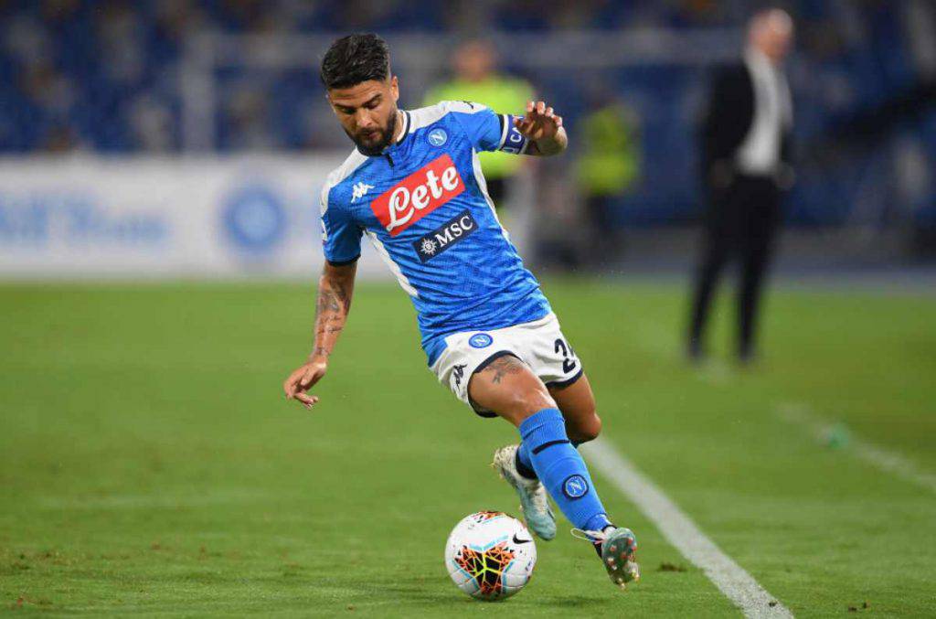 Il Napoli di Insigne contro il Brescia alla 6.a