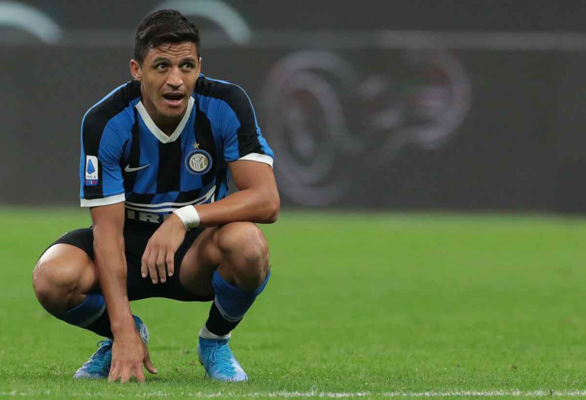 Inter, l'attaccante Alexis Sanchez