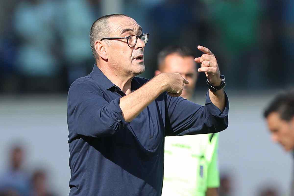 Maurizio Sarri, allenatore della Juventus