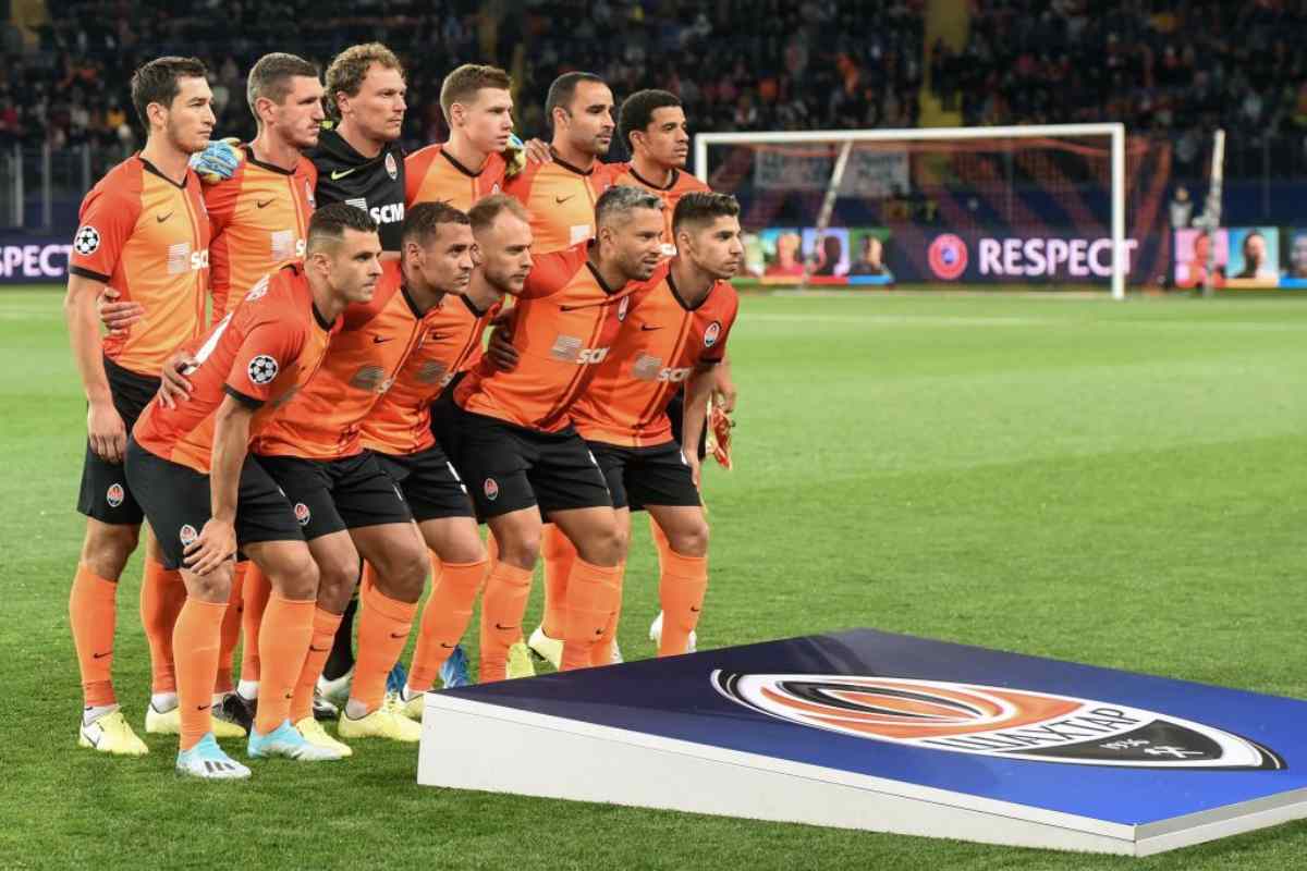 Shakthar Donetsk, avversario dell'Atalanta in Champions