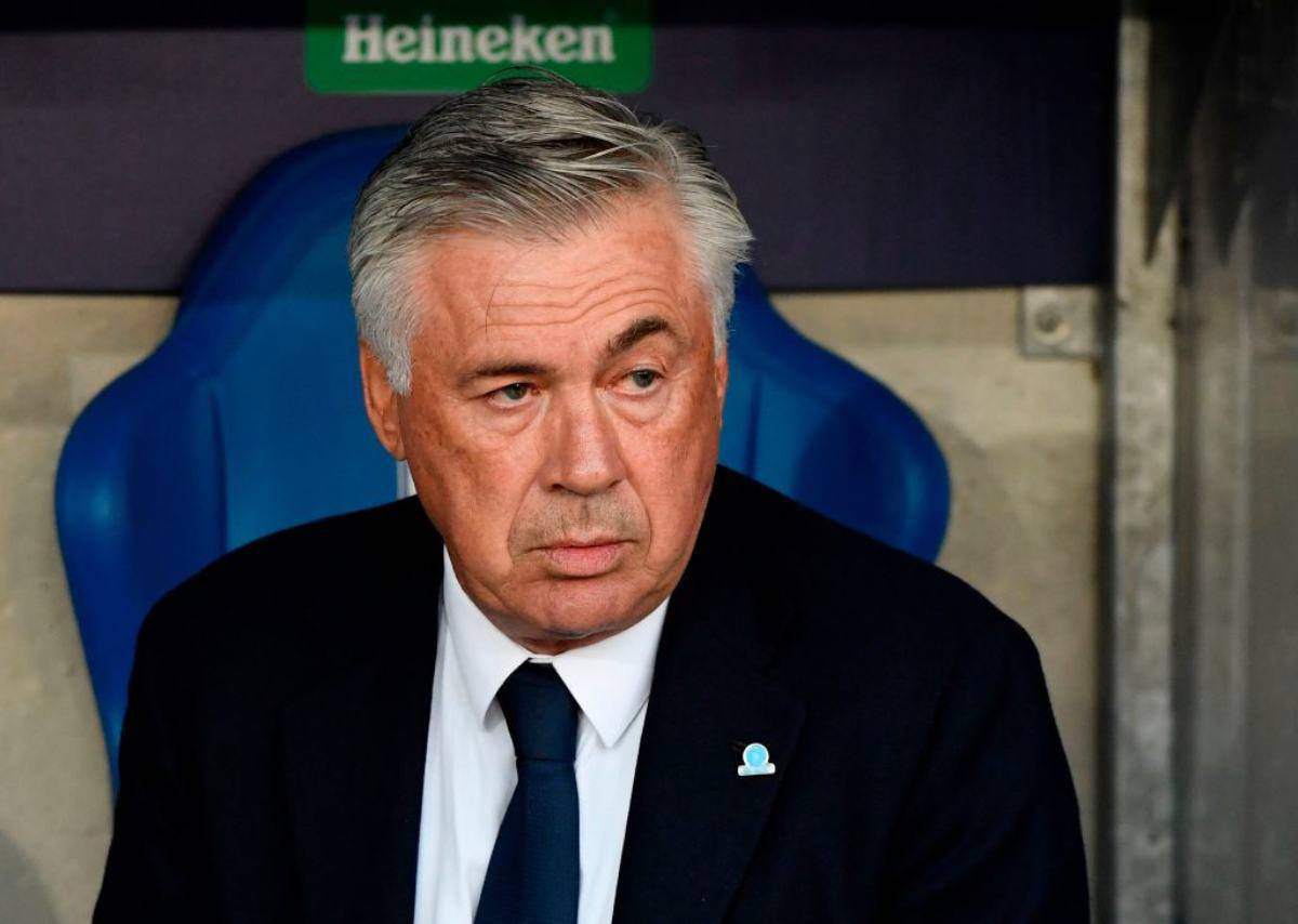 Ancelotti conferenza stampa Salisburgo-Napoli