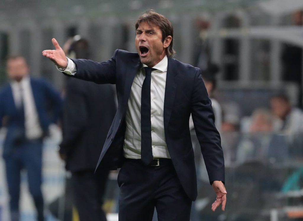 Conte nel post gara col Parma