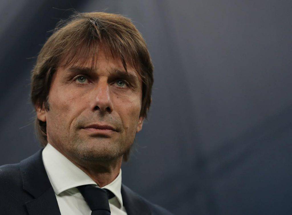 Conte nel post partita contro il Brescia