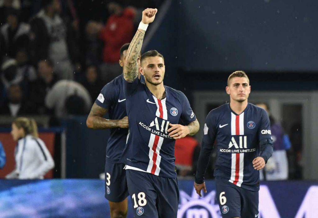 Icardi ancora in gol con il PSG